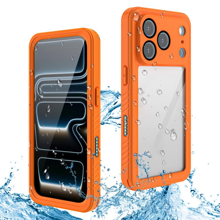 For iPhone 17 Pro RedPepper Waterproof Phone Case