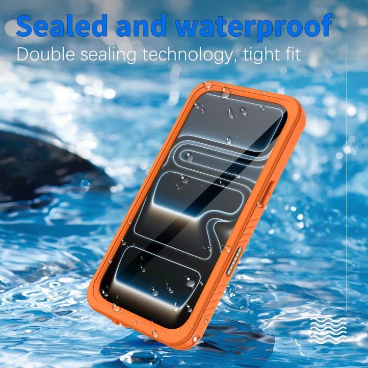 For iPhone 17 Pro RedPepper Waterproof Phone Case