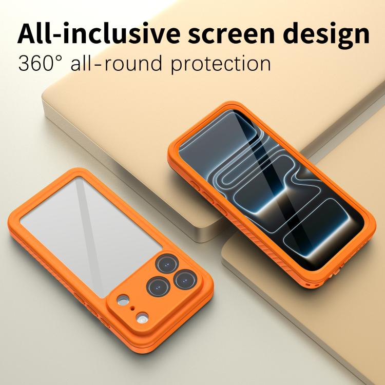 For iPhone 17 Pro RedPepper Waterproof Phone Case