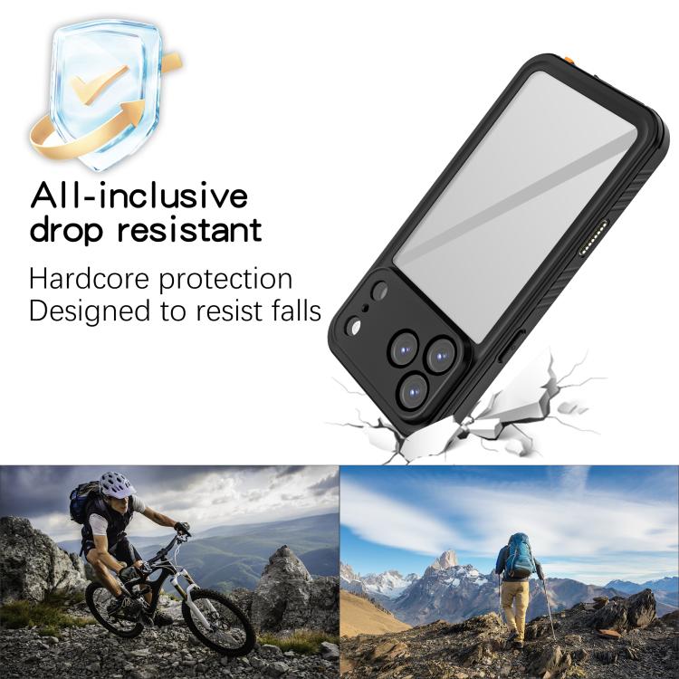 For iPhone 17 Pro Max RedPepper Waterproof Phone Case