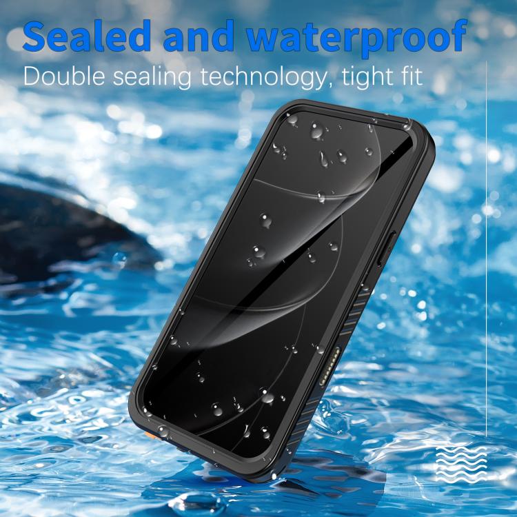 For iPhone 17 Pro Max RedPepper Waterproof Phone Case