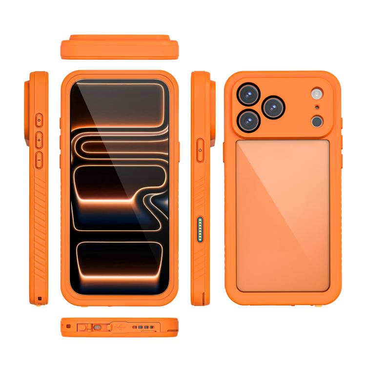 For iPhone 17 Pro Max RedPepper Waterproof Phone Case