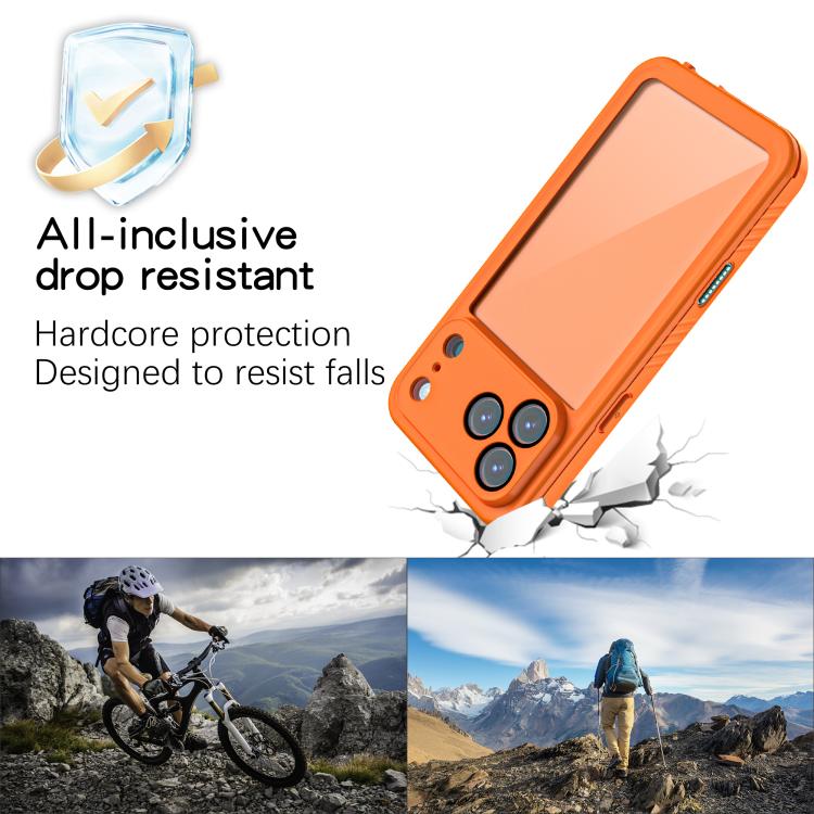For iPhone 17 Pro Max RedPepper Waterproof Phone Case