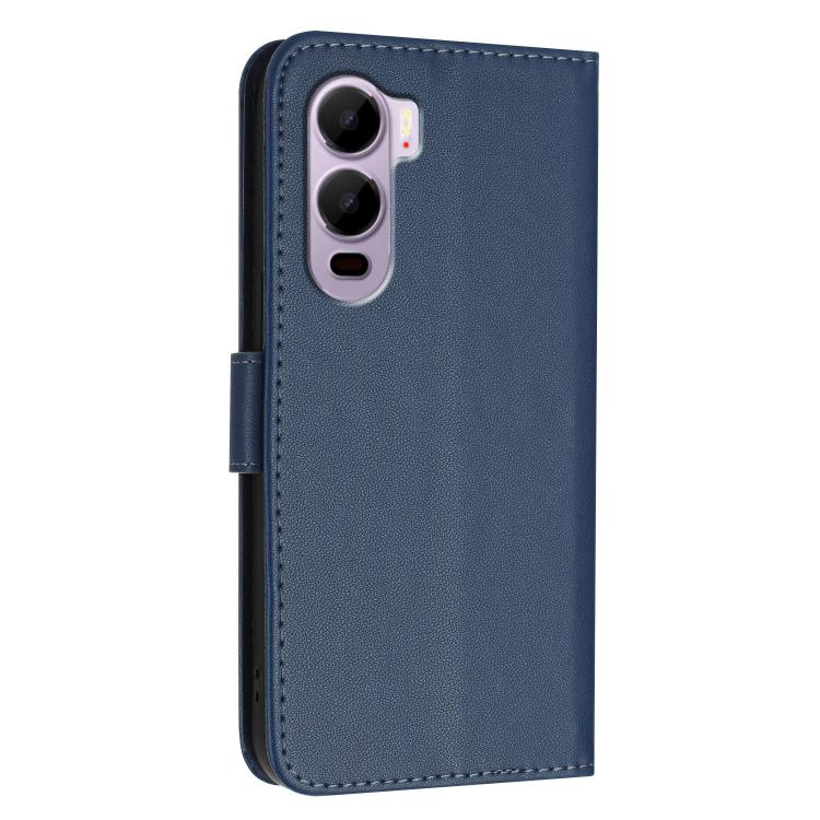 For Itel City 200 4G Triangle Pattern Buckle Clasp Leather Phone Case