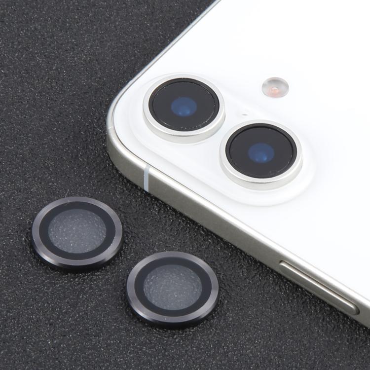 For iPhone 16 / 16 Plus Back Camera Cover 9H Tempered Glass Lens Film