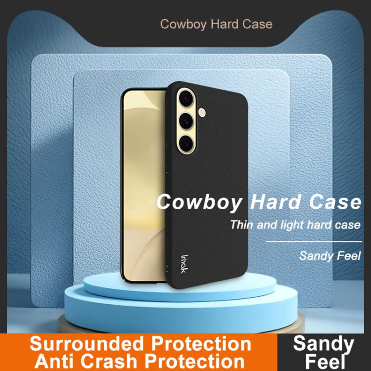 For Samsung Galaxy S25+ 5G imak Full Coverage Cowboy Hard Case