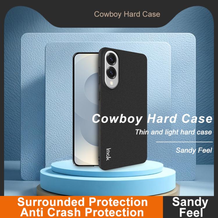 For Samsung Galaxy S25 Edge 5G imak Full Coverage Cowboy Hard Case