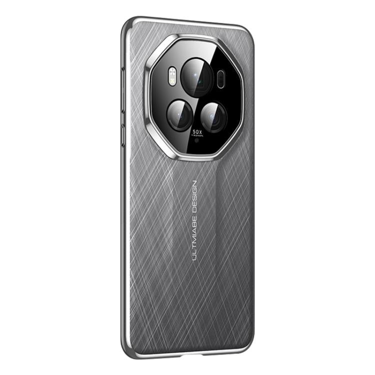For Honor Magic6 Imitation Ultimate Design Plain Leather Paint PC Phone Case