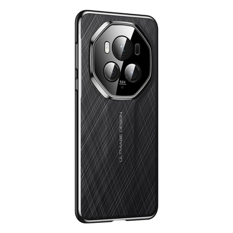 For Honor Magic6 Imitation Ultimate Design Plain Leather Paint PC Phone Case