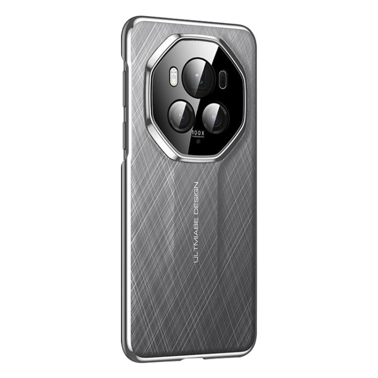 For Honor Magic6 Pro Imitation Ultimate Design Plain Leather Paint PC Phone Case