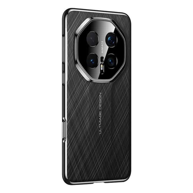 For Honor Magic8 Pro Imitation Ultimate Design Plain Leather Paint PC Phone Case