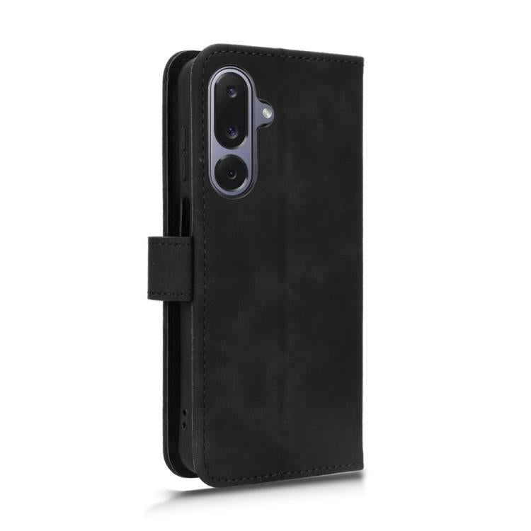 For Samsung Galaxy M36 5G Skin Feel Magnetic Flip Leather Phone Case