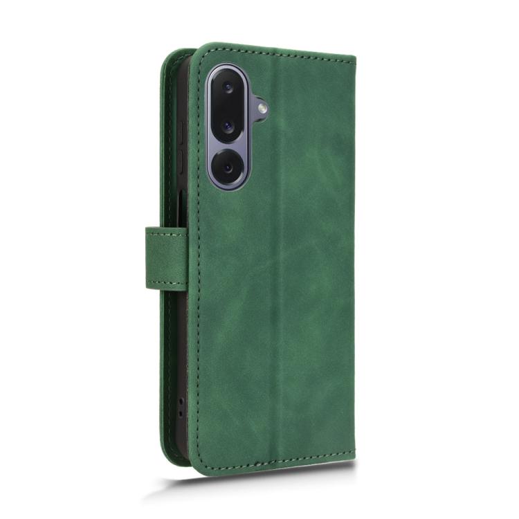 For Samsung Galaxy M36 5G Skin Feel Magnetic Flip Leather Phone Case