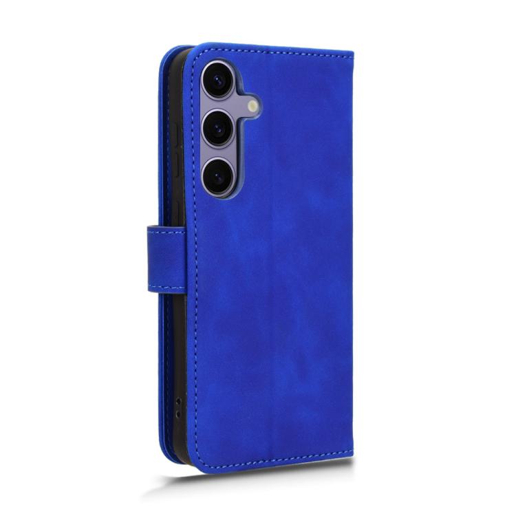 For Samsung Galaxy S26 5G Skin Feel Magnetic Flip Leather Phone Case