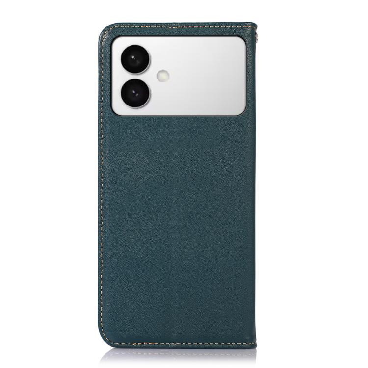 For Samsung Galaxy S26 Edge 5G KHAZNEH Nappa Top Layer Cowhide Leather Phone Case