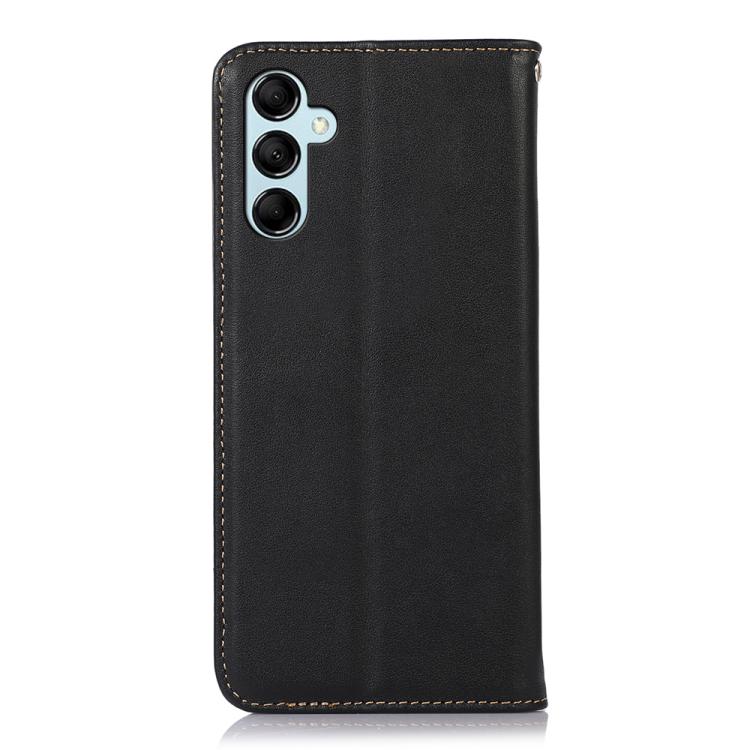 For Samsung Galaxy S26 5G KHAZNEH Nappa Top Layer Cowhide Leather Phone Case