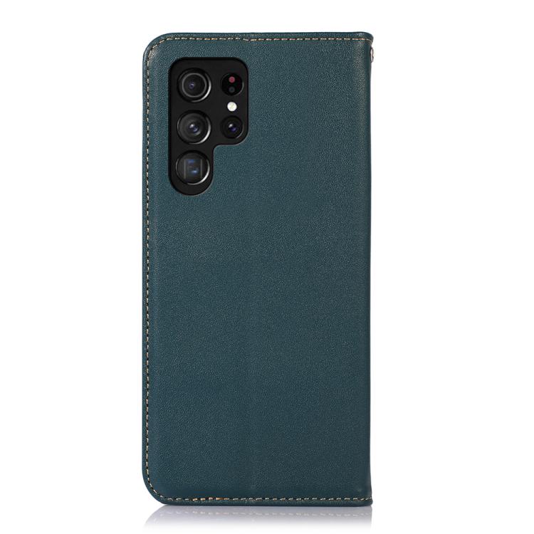 For Samsung Galaxy S26 Ultra 5G KHAZNEH Nappa Top Layer Cowhide Leather Phone Case