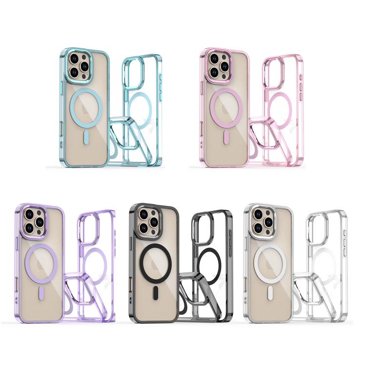 For iPhone 16 Pro Max MagSafe Magnetic Clear Phone Case