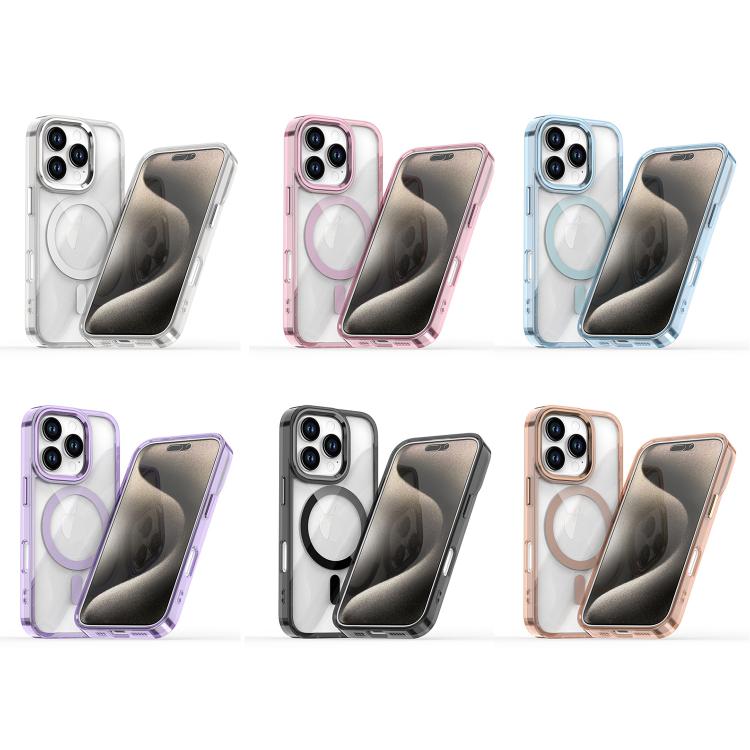 For iPhone 16 Pro MagSafe Magnetic Clear Phone Case