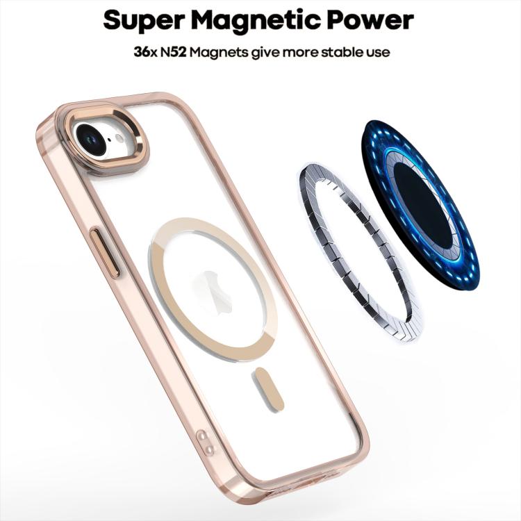 For iPhone 17e / 16e MagSafe Magnetic Clear Phone Case