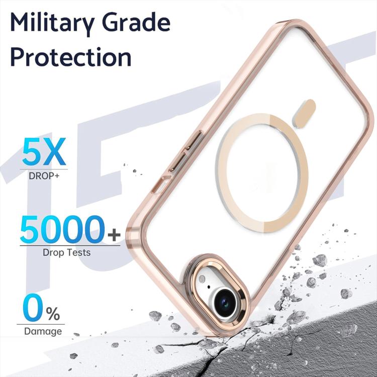For iPhone 17e / 16e MagSafe Magnetic Clear Phone Case