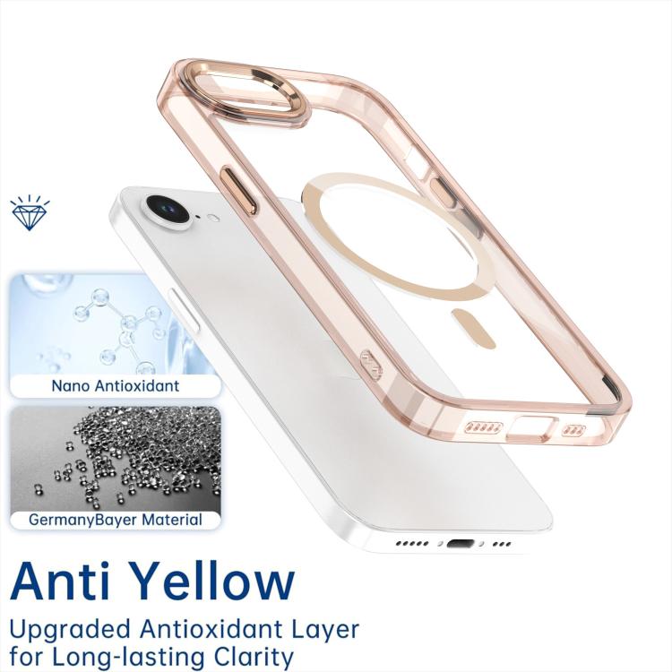 For iPhone 17e / 16e MagSafe Magnetic Clear Phone Case
