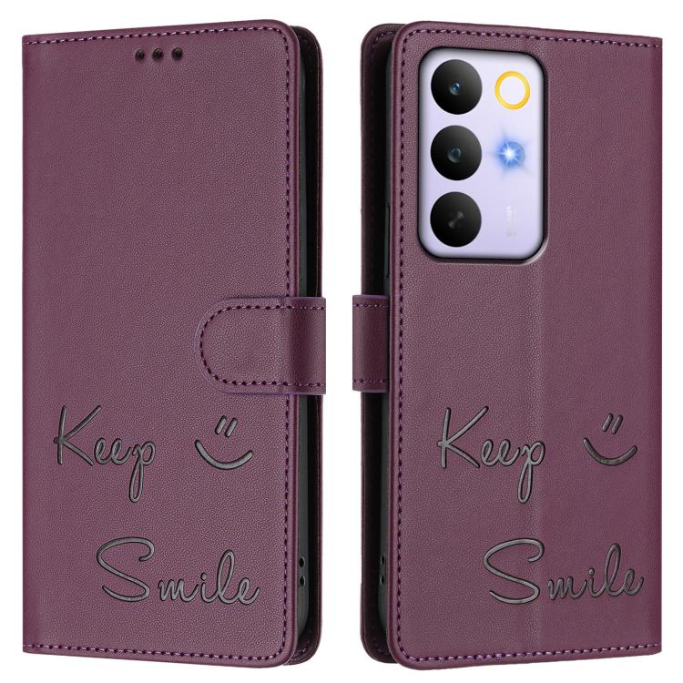For Realme C85 5G / 15x 5G India Smile Embossing RFID Leather Phone Case