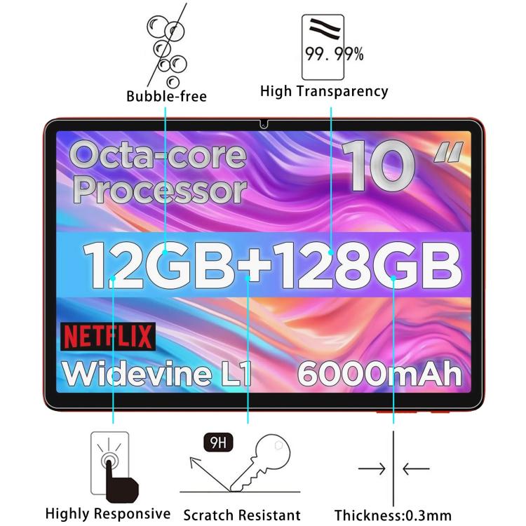 For Callsky Tab Ctab 10 10.1 inch 9H 0.3mm Explosion-proof Tempered Glass Film