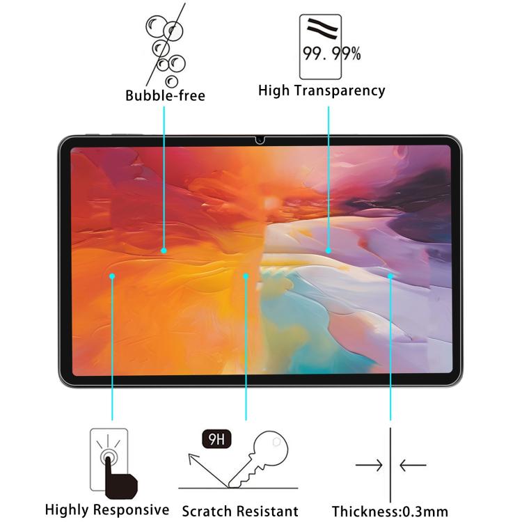 For Callsky Ctab 12 Pro Tablet 11.97 25pcs 9H 0.3mm Explosion-proof Tempered Glass Film
