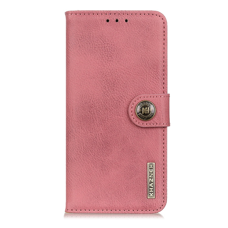 For OPPO A53 2020 KHAZNEH Cowhide Texture Horizontal Flip Leather Case with Holder & Card Slots & Wallet