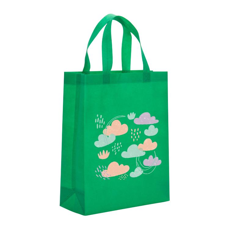 Clouds Printed Non-woven Fabric Bag Print On Your Demand, Size:35x25x10cm