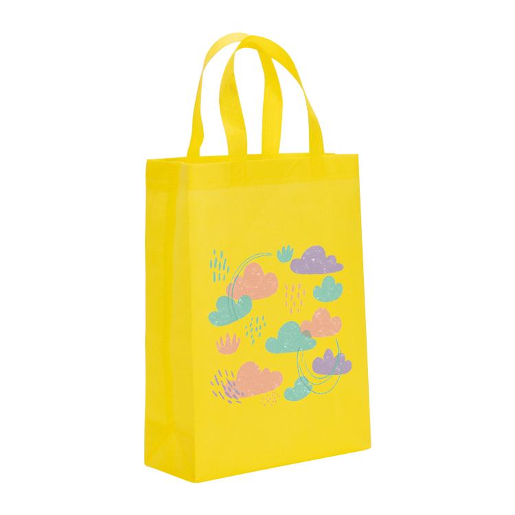 Clouds Printed Non-woven Fabric Bag Print On Your Demand, Size:35x25x10cm