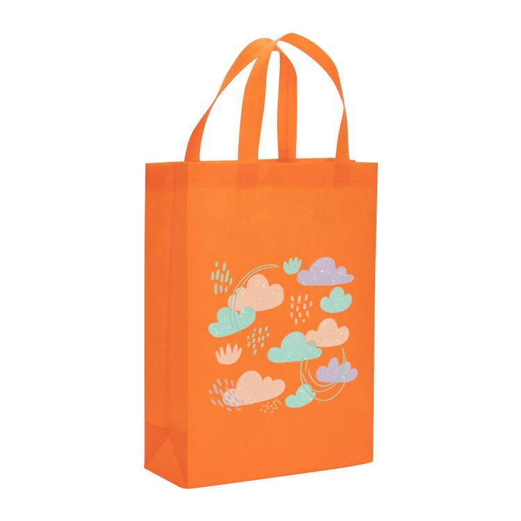 Clouds Printed Non-woven Fabric Bag Print On Your Demand, Size:38x30x10cm
