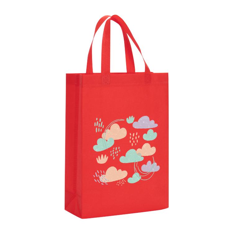 Clouds Printed Non-woven Fabric Bag Print On Your Demand, Size:38x30x10cm