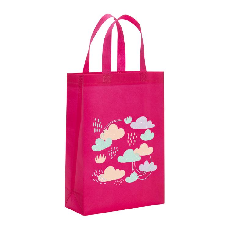 Clouds Printed Non-woven Fabric Bag Print On Your Demand, Size:38x30x10cm