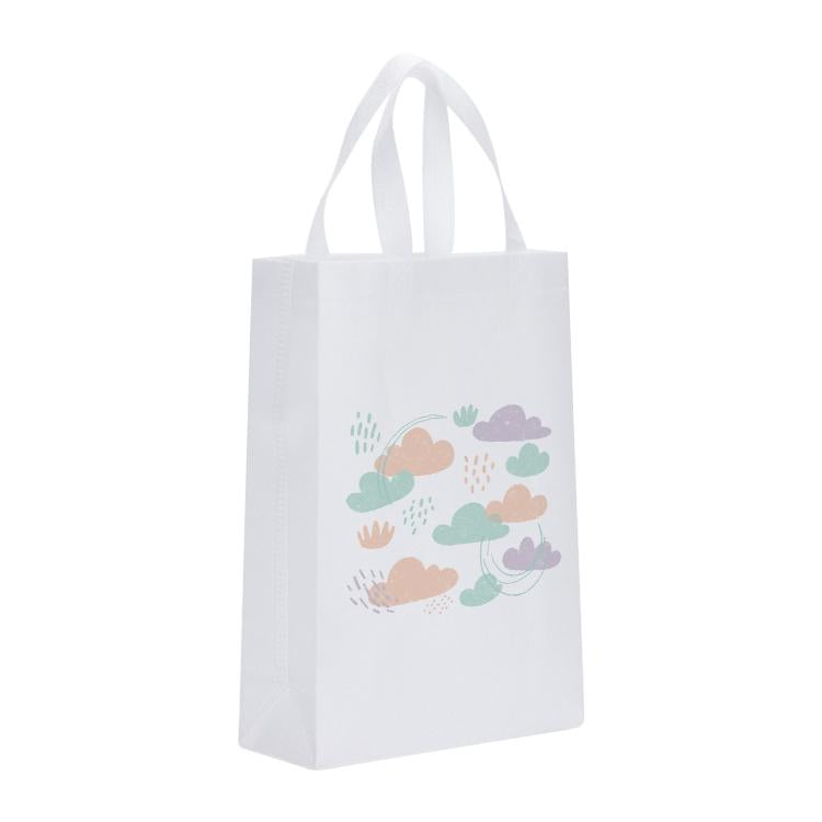 Clouds Printed Non-woven Fabric Bag Print On Your Demand, Size:41x35x12cm