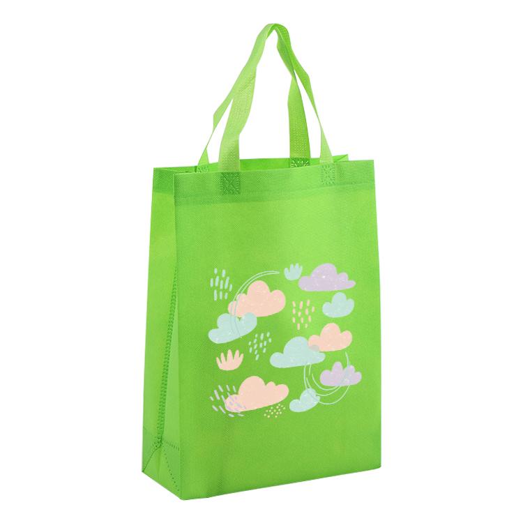 Clouds Printed Non-woven Fabric Bag Print On Your Demand, Size:41x35x12cm
