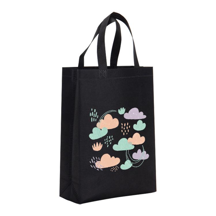 Clouds Printed Non-woven Fabric Bag Print On Your Demand, Size:41x35x12cm