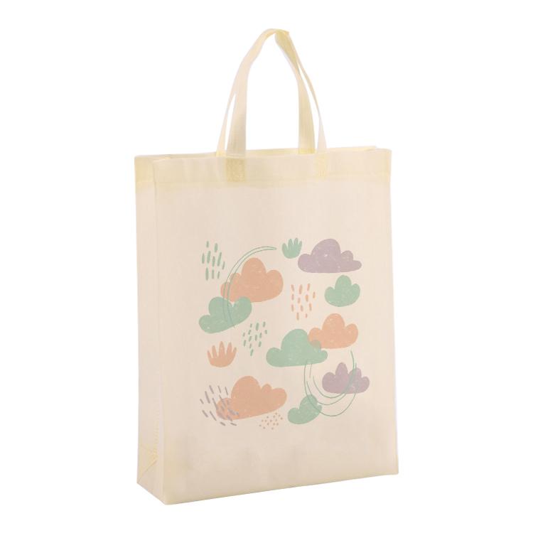 Clouds Printed Non-woven Fabric Bag Print On Your Demand, Size:41x35x12cm