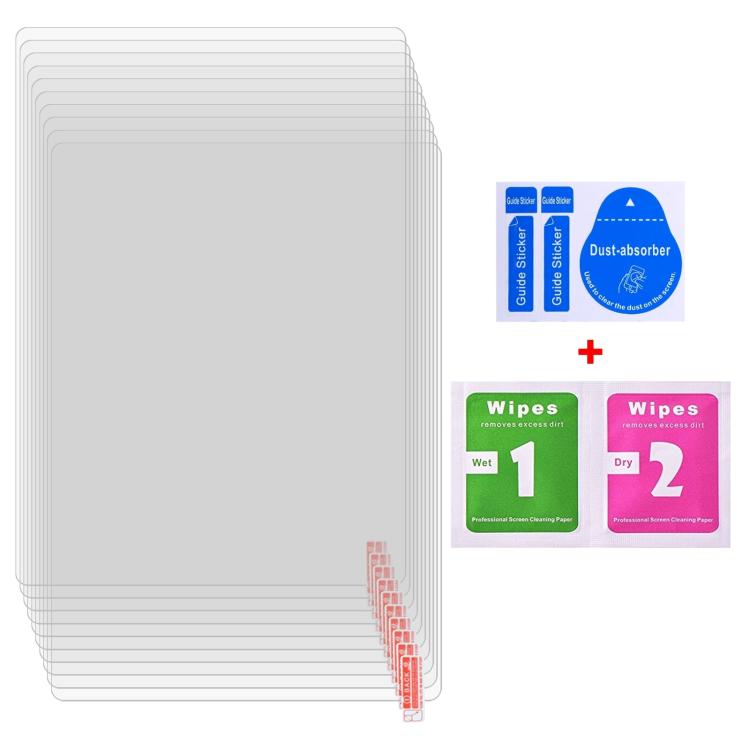 For Logicom Tab 134 10.1 25pcs 9H 0.3mm Explosion-proof Tempered Glass Film