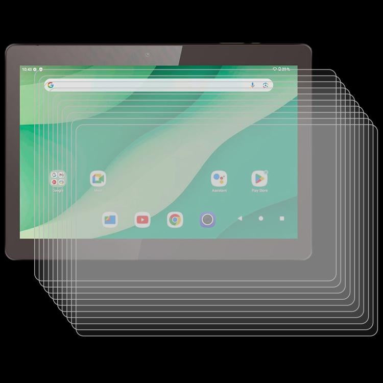 For Logicom Tab 210 10.1 inch 25pcs 9H 0.3mm Explosion-proof Tempered Glass Film