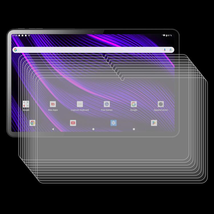 For Logicom Tablet Fold 12 12 inch 25pcs 9H 0.3mm Explosion-proof Tempered Glass Film