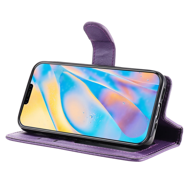 For iPhone 12 mini 2 in 1 Solid Color Detachable PU Leather Case with Card Slots & Magnetic Holder & Photo Frame & Wallet & Strap