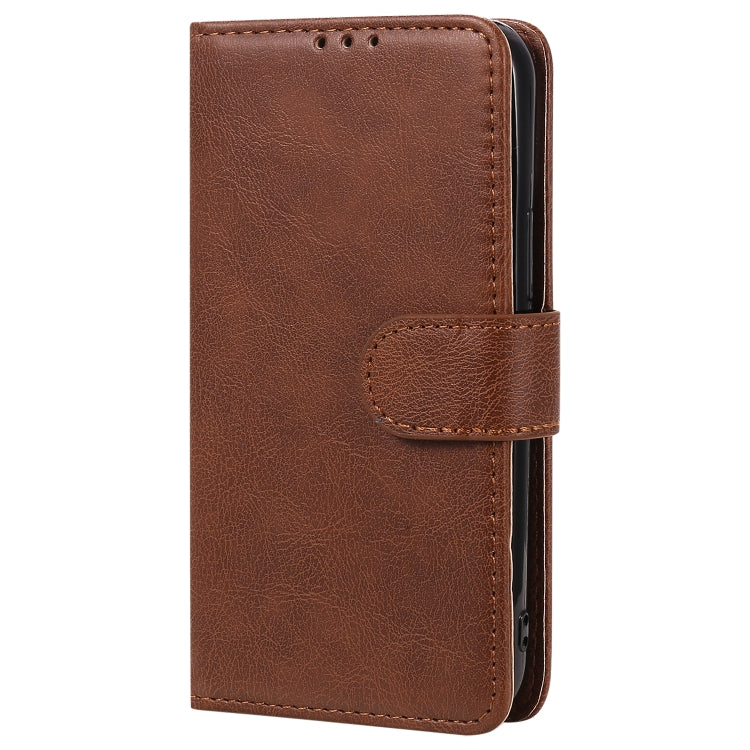 For iPhone 12 mini 2 in 1 Solid Color Detachable PU Leather Case with Card Slots & Magnetic Holder & Photo Frame & Wallet & Strap