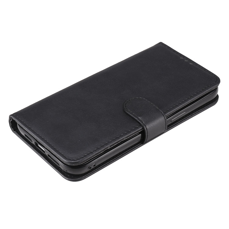 For iPhone 12 Pro Max 2 in 1 Solid Color Detachable PU Leather Case with Card Slots & Magnetic Holder & Photo Frame & Wallet & Strap
