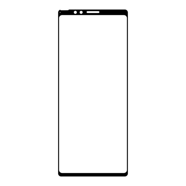 For Sony Xperia 1 25pcs Silk Printing High Aluminum Full Screen Tempered Glass Film