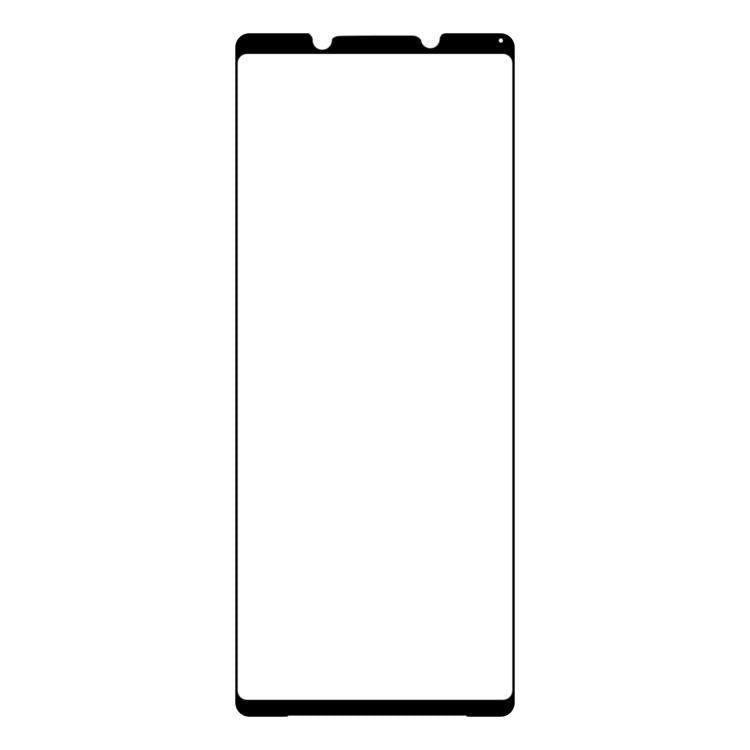 For Sony Xperia 1 II 25pcs Silk Printing High Aluminum Full Screen Tempered Glass Film