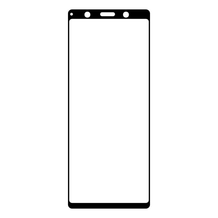 For Sony Xperia 5 25pcs Silk Printing High Aluminum Full Screen Tempered Glass Film