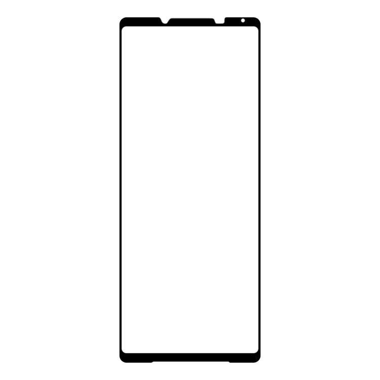For Sony Xperia 5 III 25pcs Silk Printing High Aluminum Full Screen Tempered Glass Film