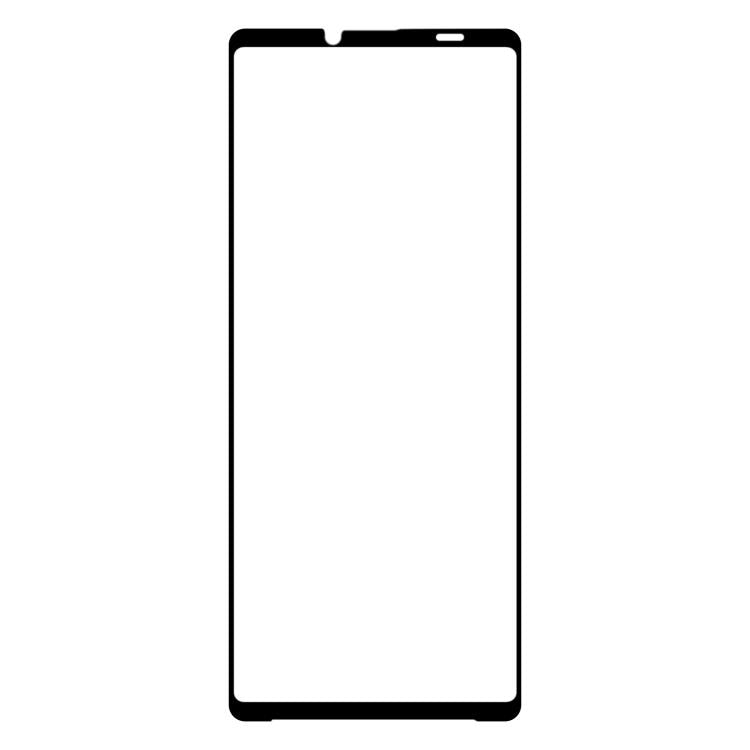 For Sony Xperia 10 V / 10 VI 25pcs Silk Printing High Aluminum Full Screen Tempered Glass Film